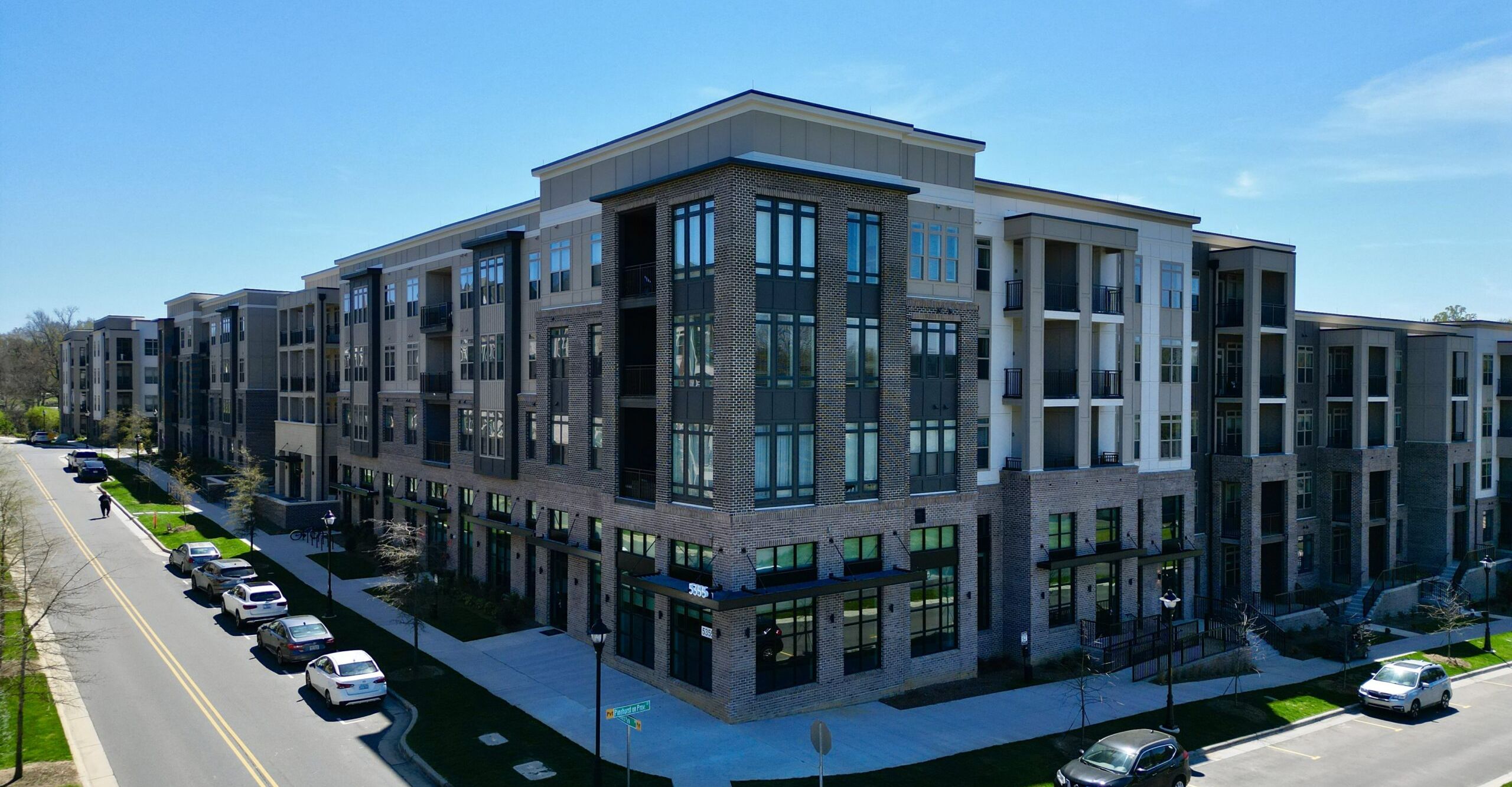 Exterior rendering of Providence Row Apartments Phase II, new luxury apartments coming to South Charlotte, NC