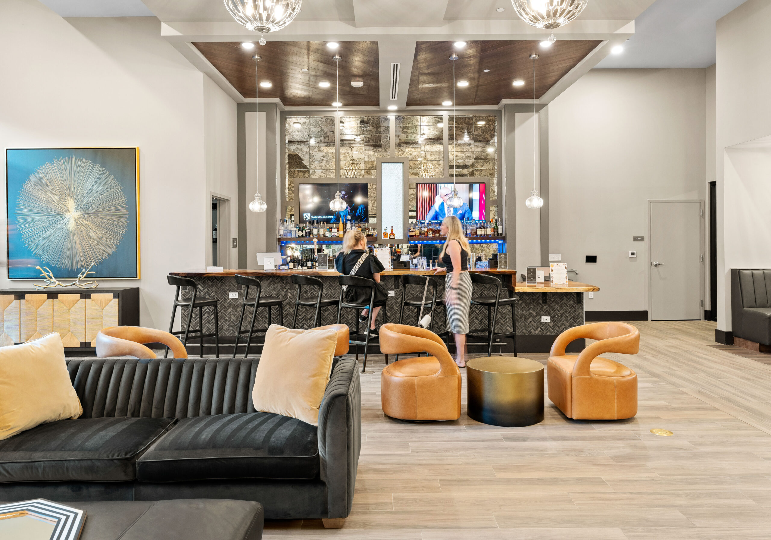 The Sanctuary Bar and Lounge Resident Bar at Providence Row in Charlotte, North Carolina